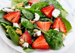 Spinach Strawberry